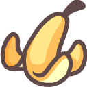 Object Banana Peel Emoji